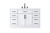 Elegant Lighting - VF29754WH - Bathroom Vanity - Alden - White