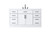 Elegant Lighting - VF29760WH - Bathroom Vanity - Alden - White