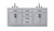 Elegant Lighting - VF29772DGR - Bathroom Vanity - Alden - Grey