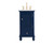 Elegant Lighting - VF30519BL - Vanity Sink Set - Rhodes - Blue