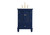 Elegant Lighting - VF30524BL - Vanity Sink Set - Rhodes - Blue