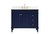 Elegant Lighting - VF31842BL-BS - Single Bathroom Vanity - Bennett - Blue