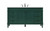 Elegant Lighting - VF31860DGN - Double Bathroom Vanity - Bennett - Green