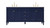 Elegant Lighting - VF31872DBL - Double Bathroom Vanity - Bennett - Blue