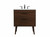 Elegant Lighting - VF41030MWT - Single Bathroom Vanity - Boise - Walnut