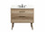 Elegant Lighting - VF41036NT-BS - Single Bathroom Vanity - Boise - natural oak
