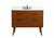Elegant Lighting - VF41042MTK-BS - Single Bathroom Vanity - Boise - teak