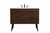 Elegant Lighting - VF41042MWT - Single Bathroom Vanity - Boise - Walnut