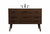 Elegant Lighting - VF41048MWT - Single Bathroom Vanity - Boise - Walnut