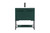 Elegant Lighting - VF42530MGN - Vanity Sink Set - Sloane - Green