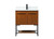 Elegant Lighting - VF42530MTK-BS - Vanity Sink Set - Sloane - Teak
