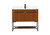 Elegant Lighting - VF42540MTK-BS - Vanity Sink Set - Sloane - Teak