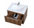 Kasper Single Bathroom Floating Vanity (VF43024WB)