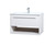 Kasper Single Bathroom Floating Vanity (VF43030WH)