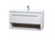 Kasper Single Bathroom Floating Vanity (VF43036WH)