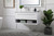 Kasper Single Bathroom Floating Vanity (VF43040WH)