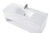 Kasper Single Bathroom Floating Vanity (VF43048WH)