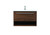 Elegant Lighting - VF43530MWT - Vanity Sink Set - Roman - Walnut