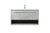 Elegant Lighting - VF43536MCG - Vanity Sink Set - Roman - Concrete Grey