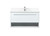 Elegant Lighting - VF43536MWH-BS - Vanity Sink Set - Roman - White