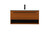 Elegant Lighting - VF43540MTK - Vanity Sink Set - Roman - Teak