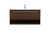 Elegant Lighting - VF43540MWT - Vanity Sink Set - Roman - Walnut