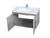 Rasina Single Bathroom Floating Vanity (VF44030CG)