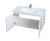 Rasina Single Bathroom Floating Vanity (VF44036WH)