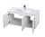 Rasina Single Bathroom Floating Vanity (VF44040WH)