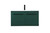 Elegant Lighting - VF44536MGN - Single Bathroom Vanity - Penn - Green