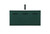 Elegant Lighting - VF44540MGN - Single Bathroom Vanity - Penn - Green