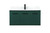 Elegant Lighting - VF44540MGN-BS - Single Bathroom Vanity - Penn - Green