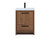 Elegant Lighting - VF46024WB - Single Bathroom Vanity - Wyatt - walnut brown