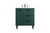 Elegant Lighting - VF47030MGN - Vanity Sink Set - Baldwin - Green