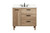Elegant Lighting - VF47036NT-BS - Single Bathroom Vanity - Baldwin - natural oak