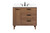 Elegant Lighting - VF47036WB-BS - Single Bathroom Vanity - Baldwin - walnut brown