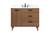 Elegant Lighting - VF47042WB-BS - Single Bathroom Vanity - Baldwin - walnut brown