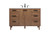 Elegant Lighting - VF47048WB - Single Bathroom Vanity - Baldwin - walnut brown