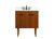 Elegant Lighting - VF48030MTK-BS - Single Bathroom Vanity - Cyrus - Teak