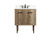Elegant Lighting - VF48030NT-BS - Single Bathroom Vanity - Cyrus - Natural oak