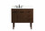 Elegant Lighting - VF48036MWT-BS - Single Bathroom Vanity - Cyrus - Walnut