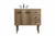 Elegant Lighting - VF48036NT - Single Bathroom Vanity - Cyrus - Natural oak