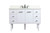 Elegant Lighting - VF48048MWH-BS - Single Bathroom Vanity - Cyrus - White