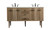 Elegant Lighting - VF48060DNT - Single Bathroom Vanity - Cyrus - Natural oak