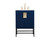 Elegant Lighting - VF48824MBL - Single Bathroom Vanity - Eugene - Blue
