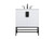 Elegant Lighting - VF48830MWH - Single Bathroom Vanity - Eugene - White