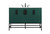 Elegant Lighting - VF48848MGN - Single Bathroom Vanity - Eugene - Green