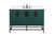 Elegant Lighting - VF48848MGN-BS - Single Bathroom Vanity - Eugene - Green