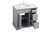 Clarence Bathroom Vanity Set (VF53036GR)