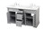 Clarence Bathroom Vanity Set (VF53060DGR)